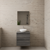 Badkamermeubel Gliss Project 60cm⎢Frey Oak⎢Onderkast met topblad