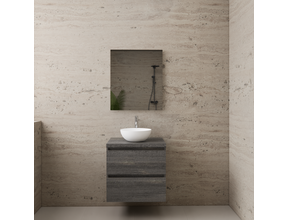 Badkamermeubel Gliss Project 60cm⎢Frey Oak⎢Onderkast met topblad