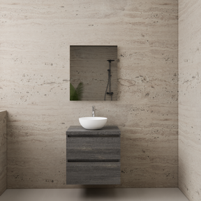 Badkamermeubel Gliss Project 60cm⎢Frey Oak⎢Onderkast met topblad