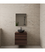 Badkamermeubel Gliss Project 60cm⎢Sonoma Choco⎢Onderkast met topblad