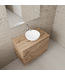Badkamermeubel Gliss Project 80cm⎢Wellington Oak⎢Onderkast met topblad