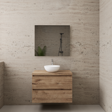 Badkamermeubel Gliss Project 80cm⎢Wellington Oak⎢Onderkast met topblad