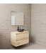 Badkamermeubel Gliss Project 80cm⎢Artisan Oak⎢Onderkast met topblad