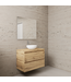 Badkamermeubel Gliss Project 80cm⎢Dakota Oak⎢Onderkast met topblad