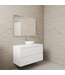 Badkamermeubel Gliss Project 100cm⎢Hoogglans Wit⎢Onderkast met topblad