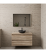 Badkamermeubel Gliss Project 100cm⎢Canyon Oak⎢Onderkast met topblad