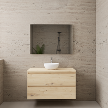 Badkamermeubel Gliss Project 100cm⎢Artisan Oak⎢Onderkast met topblad