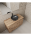 Badkamermeubel Gliss Project 100cm⎢Wellington Oak⎢Onderkast met topblad