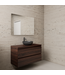 Badkamermeubel Gliss Project 100cm⎢Sonoma Choco⎢Onderkast met topblad