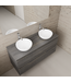 Badkamermeubel Gliss Project 120cm⎢Frey Oak⎢Onderkast met topblad