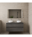 Badkamermeubel Gliss Project 120cm⎢Frey Oak⎢Onderkast met topblad