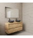 Badkamermeubel Gliss Project 120cm⎢Dakota Oak⎢Onderkast met topblad