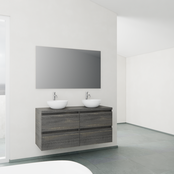 Badkamermeubel Gliss Project 120cm⎢4-lades⎢Frey Oak⎢Onderkast met topblad