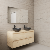 Badkamermeubel Gliss Project 120cm⎢4-lades⎢Artisan Oak⎢Onderkast met topblad Badkamermeubel Gliss Project 120cm⎢4-lades⎢Artisan Oak⎢Onderkast met topblad