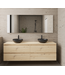 Badkamermeubel Gliss Project 160cm⎢4-lades⎢Artisan Oak⎢Onderkast met topblad