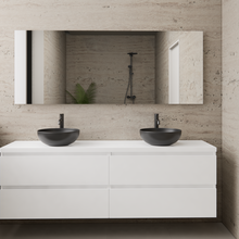 Badkamermeubel Gliss Project 200cm⎢4-lades⎢Hoogglans Wit⎢Onderkast met topblad