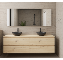 Badkamermeubel Gliss Project 200cm⎢4-lades⎢Artisan Oak⎢Onderkast met topblad