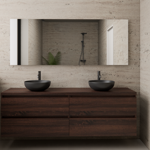 Badkamermeubel Gliss Project 200cm⎢4-lades⎢Sonoma Choco⎢Onderkast met topblad