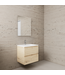 GLISS DESIGN Badkamermeubel met wastafel⎢Wit⎢Gliss Project 60cm⎢Artisan Oak