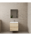 Badkamermeubel met wastafel⎢Mat Wit⎢Gliss Project 60cm⎢Artisan Oak