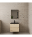Badkamermeubel met wastafel⎢Mat Zwart⎢Gliss Project 60cm⎢Artisan Oak