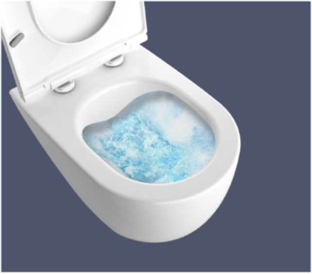 Hangtoilet Randloos Mat Antraciet⎢Isvea Sentimenti NEO⎢excl. wc bril