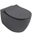Hangtoilet Randloos Mat Antraciet⎢Isvea Sentimenti NEO⎢excl. wc bril