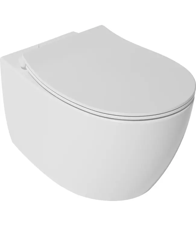 Hangtoilet Randloos Wit⎢Isvea Sentimenti NEO⎢excl. wc bril
