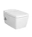 Hangtoilet met bidet Wit Randloos⎢VitrA Metropole⎢Geintegreerde bidetkraan Warm&Koud⎢excl. wc bril