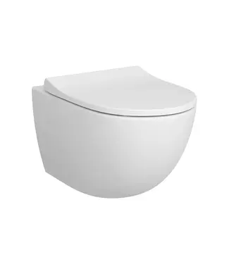 VITRA Hangtoilet met bidet Wit⎢VitrA Sento⎢Randloos excl. wc bril