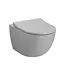 VITRA Hangtoilet met bidet Mat Grijs⎢VitrA Sento⎢Randloos excl. wc bril