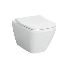 Hangtoilet met bidet Glans Wit⎢VitrA Integra Square⎢Randloos excl. wc bril