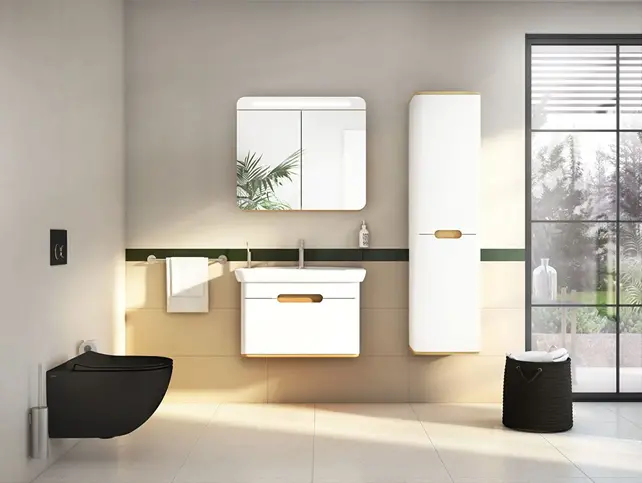 Hangtoilet Randloos Mat Zwart⎢VitrA Sento⎢excl. wc bril