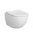 Hangtoilet Randloos Glans Wit⎢VitrA Sento⎢excl. wc bril