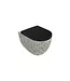 Terrazzo Hangtoilet Wit⎢Isvea Infinity⎢incl. wc bril