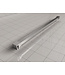 Douchewand 120x200cm⎢Wiesbaden Less⎢Geborsteld Staal⎢8mm helderglas met nano-coating - 20.3376