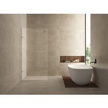 Douchewand 50x200cm⎢Wiesbaden Less⎢Chroom⎢8mm helderglas met nano-coating - 20.3206