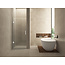Wiesbaden Douchedeur 80x200cm⎢Wiesbaden Less⎢Mat Wit⎢nisdeur 8mm helderglas met nano-coating - 20.3390