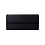 Wiesbaden Wastafelonderkast Wiesbaden Marmaris 120x45cm⎢Mat Zwart⎢2 lades - 1 uitsparing - 32.3673