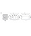 Wastafelonderkast Wiesbaden OAK 120x45cm⎢Eikenhout⎢2 lades - 2 uitsparing - 38.3593