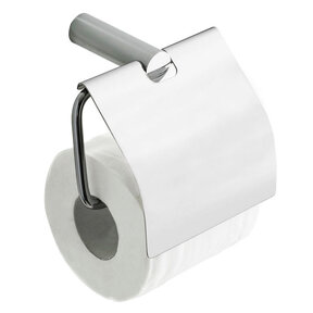 Toiletrolhouder met klep⎢Wiesbaden Ida⎢Chroom - 28.4054