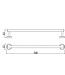 Handdoekhouder 60cm⎢Wiesbaden 304 RVS - 24.3820
