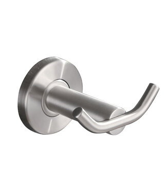 Wiesbaden Handdoekhaak groot Dubbel⎢Wiesbaden 304 RVS - 24.3827