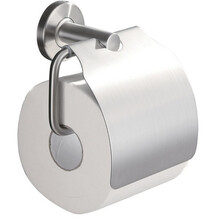 Toiletrolhouder met klep⎢Wiesbaden 304 RVS - 24.3828