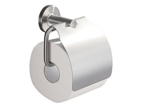 Toiletrolhouder met klep⎢Wiesbaden 304 RVS - 24.3828