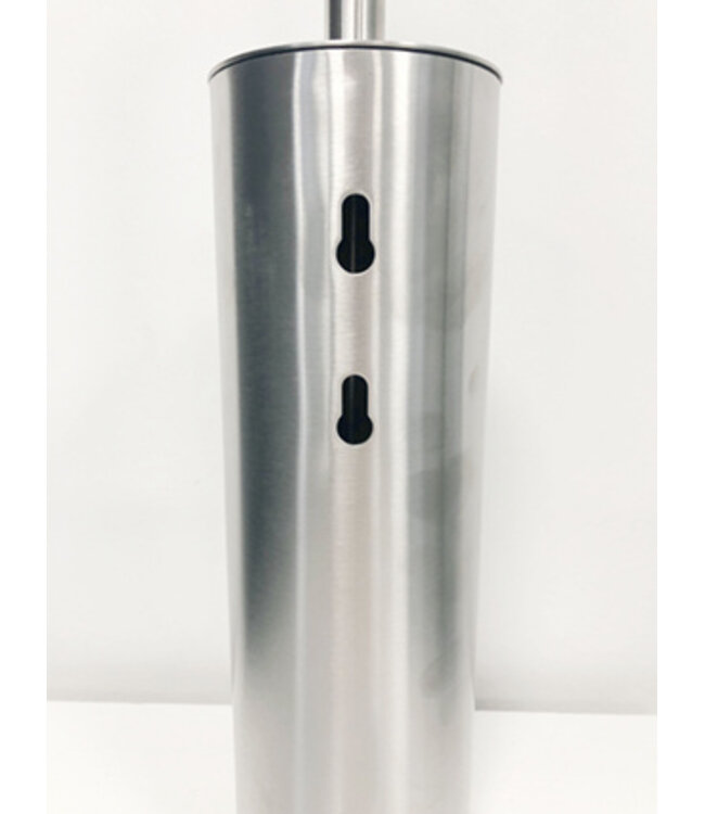 Toiletborstel met houder ⎢Wiesbaden BRUSH 304 RVS -  24.3850