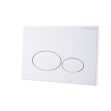 Bedieningspaneel Mat Wit⎢Wiesbaden X32 Metal⎢Geschikt voor o.a. Geberit UP320 inbouwreservoir - 32.4678