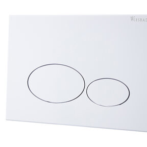 Bedieningspaneel Mat Wit⎢Wiesbaden X32 Metal⎢Geschikt voor o.a. Geberit UP320 inbouwreservoir - 32.4678