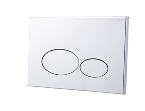 Bedieningspaneel Chroom⎢Wiesbaden X32 Metal⎢Geschikt voor o.a. Geberit UP320 inbouwreservoir - 32.4671