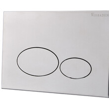 Bedieningspaneel Geborsteld Staal⎢Wiesbaden X32 Metal⎢Geschikt voor o.a. Geberit UP320 inbouwreservoir - 32.4673